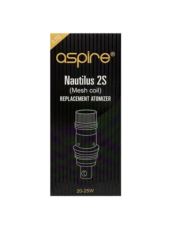 Aspire Nautilus 2S Mesh Coils Verdampferköpfe 0,7 Ohm