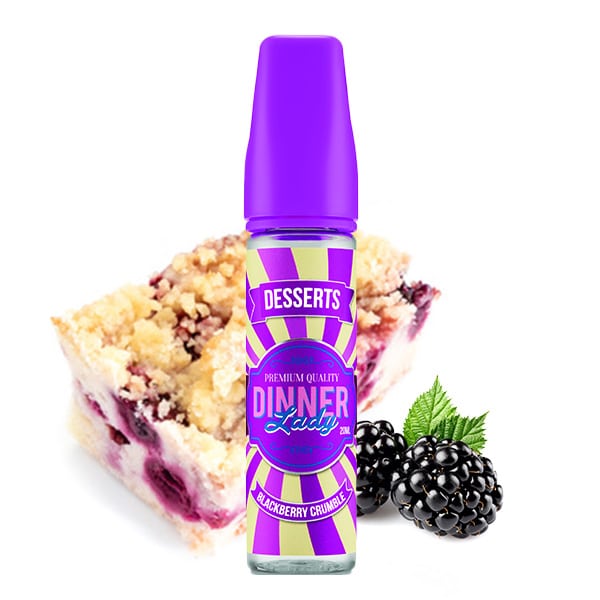Dinner Lady Longfill Aroma Blackberry Crumble 20ml