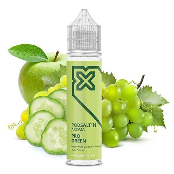 Podsalt X Aroma Pro Green Weintrauben mit Gurken und Äpfeln