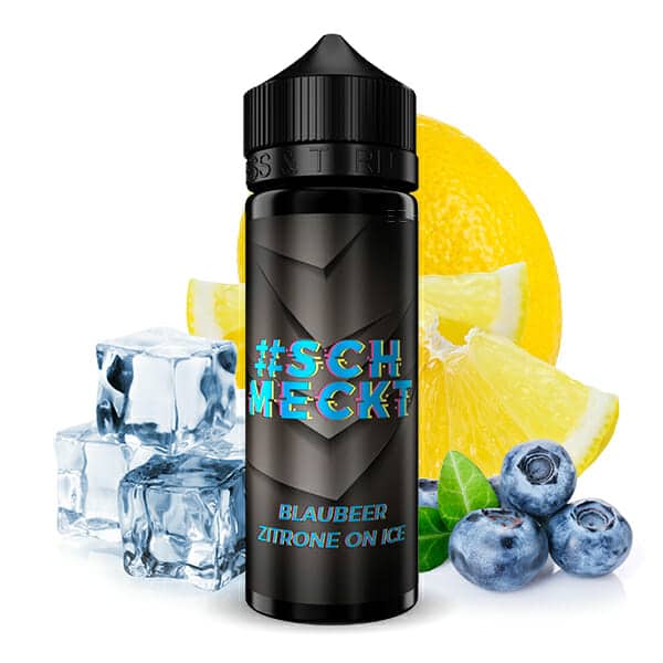 #Schmeckt Longfill Aroma Blaubeer Zitrone On Ice 20ml