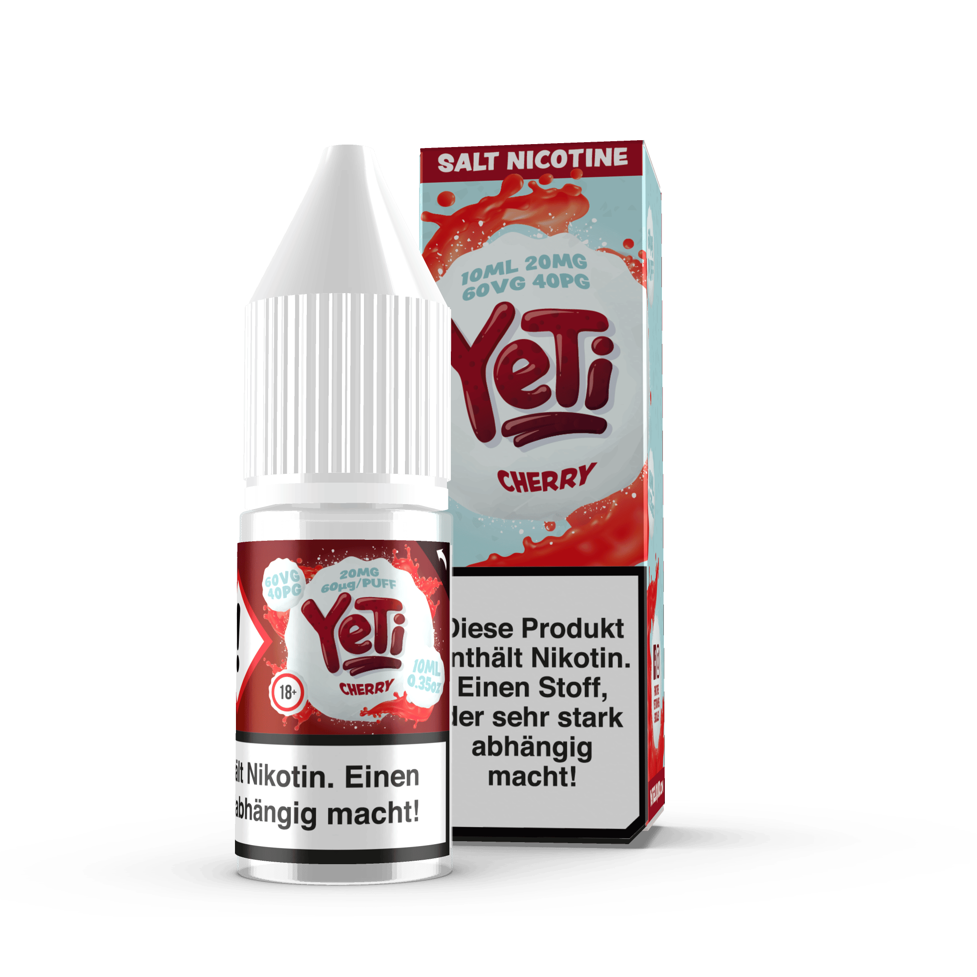 Yeti Cherry Nikotinsalz Liquid 20mg