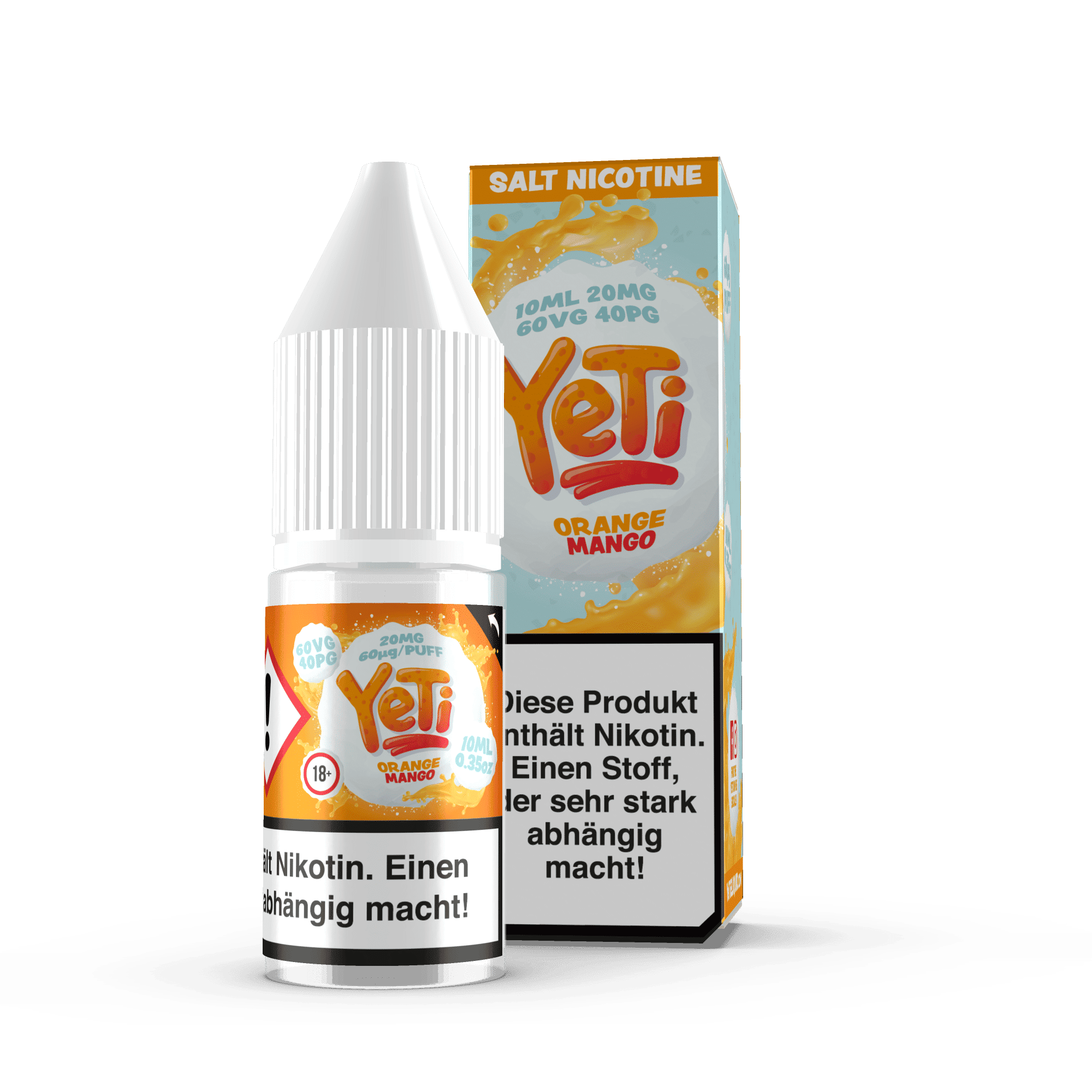 Yeti Orange Mango Nikotinsalz Liquid 20mg