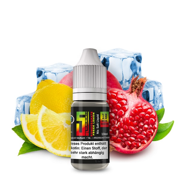 5 Elements Pomegranate Fresh Lemon Nikotinsalz Liquid 18mg