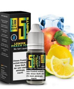 5 Elements Lemon Peach Ice Nikotinsalz Liquid 18mg