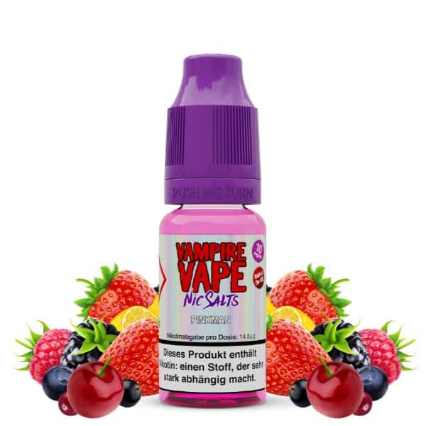 Vampire Vape Nikotinsalz Liquid Pinkman 10ml