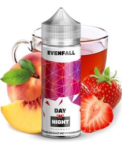 Day and Night Aroma Evenfall mit dem Geschmack von Erdbeere mit Pfirsich und grünem Tee