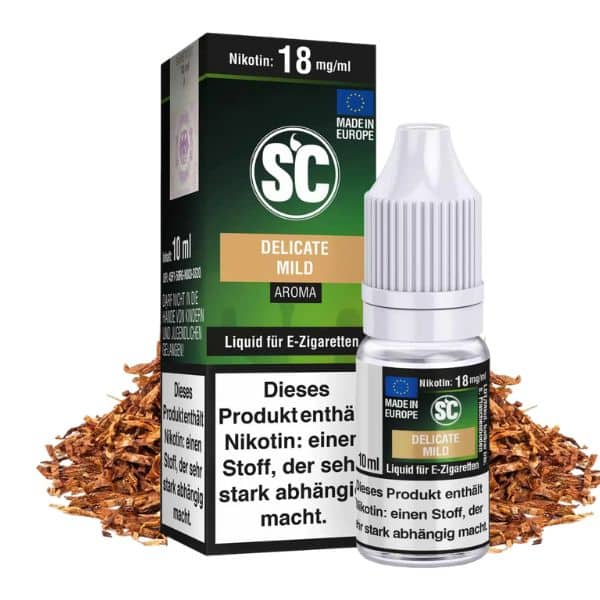 SC Liquid Tabak Delicate Mild 10ml