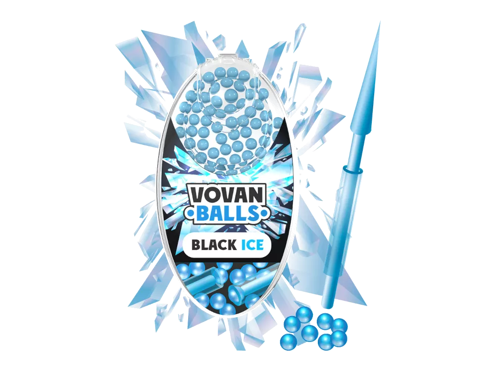 Vovan Balls Aroma Kapseln Black Ice 100 Stück
