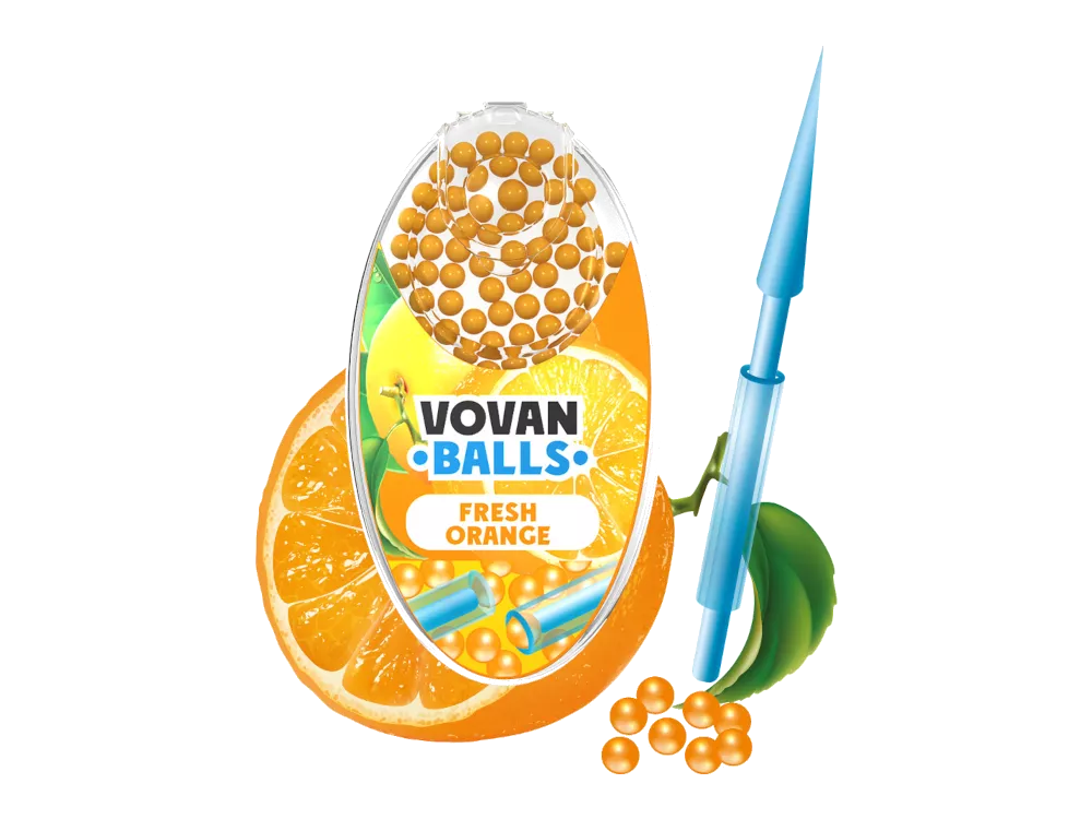 Vovan Balls Aroma Kapseln Fresh Orange 100 Stück