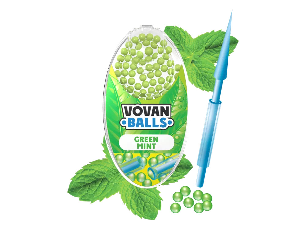 Vovan Balls Aroma Kapseln Green Mint 100 Stück