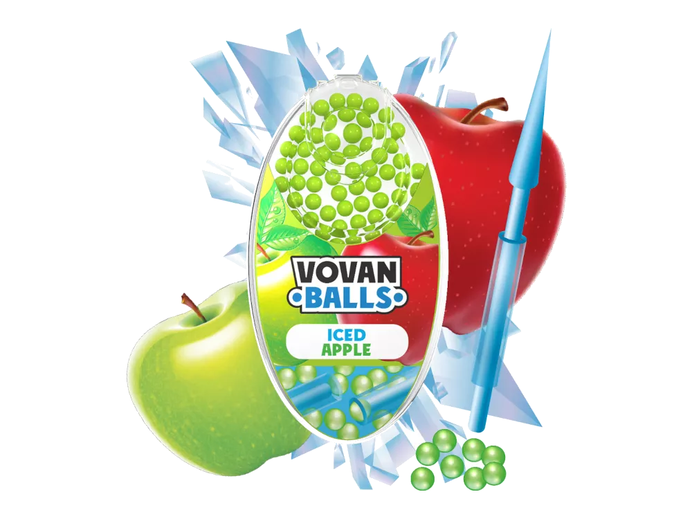 Vovan Balls Aroma Kapseln Iced Apple 100 Stück