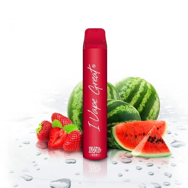 IVG Bar Einweg E-Zigarette Strawberry Watermelon mit 800 Zügen
