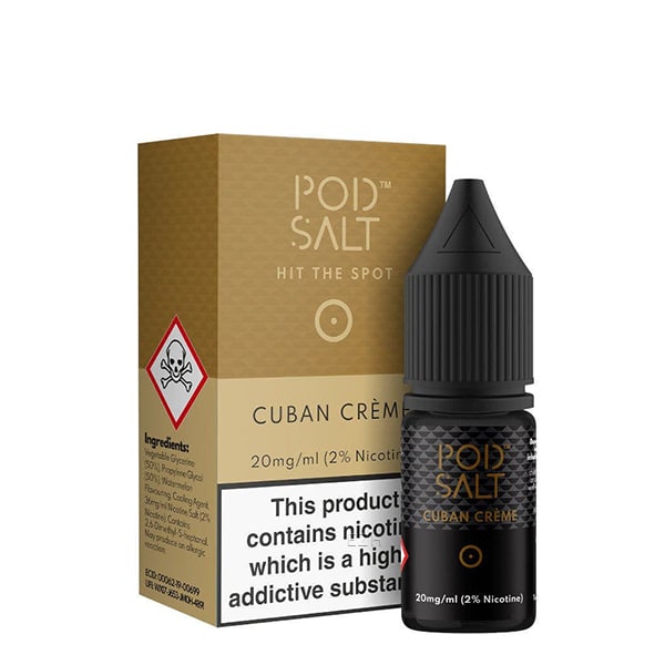 Pod Salt Cuban Creme Nikotinsalz Liquid