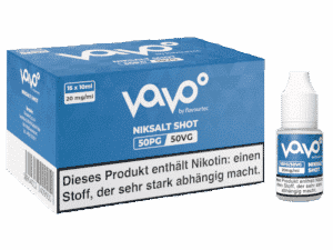 15er Packung Nikotinsalz Shots 70VG/30PG