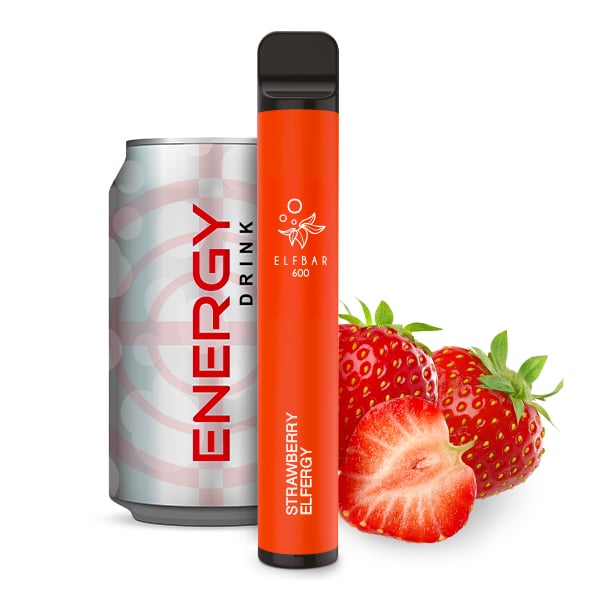 ElfBar 600 Einweg E-Zigarette Strawberry Elfergy