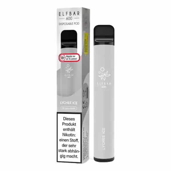 ElfBar 600 Einweg E-Zigarette Lychee Ice