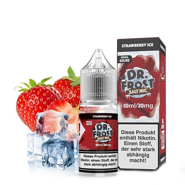 Dr. Frost Strawberry Nikotinsalz Liquid