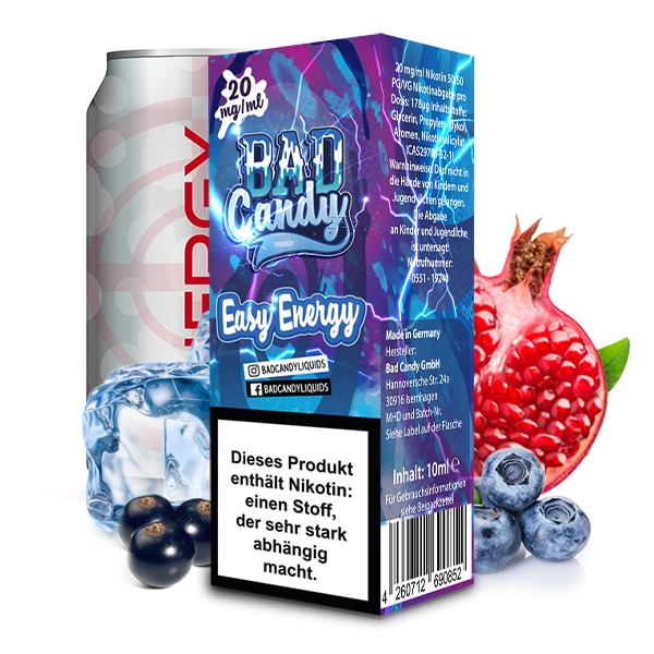 Bad Candy Nikotinsalz Liquid Easy Energy 10ml