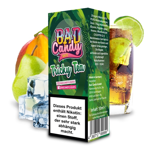 Bad Candy Nikotinsalz Liquid Tricky Tea 10ml