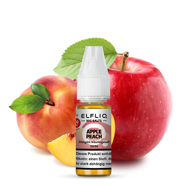 ElfBar ELFLIQ Nikotinsalz Liquid Apple Peach 10ml