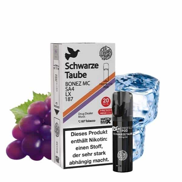 187 Prefilled Pod - Schwarze Taube