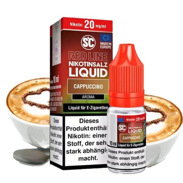 SC Red Line Nikotinsalz Liquid Cappuccino 10ml