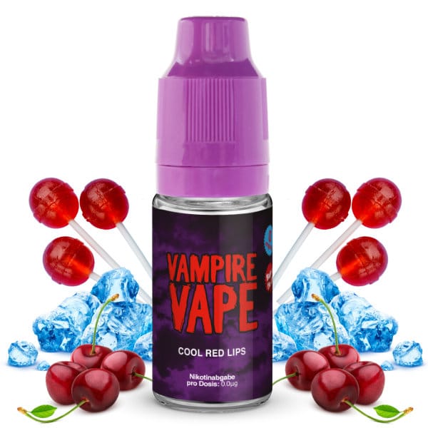 Vampire Vape Liquid Cool Red Lips 10ml