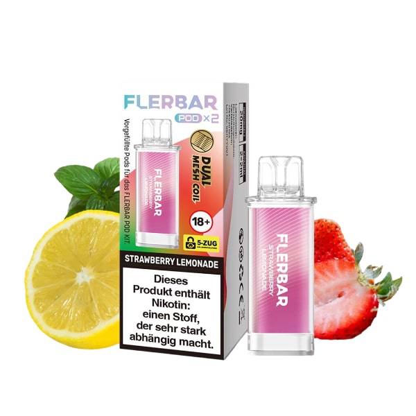 Flerbar Pod - Strawberry Lemonade