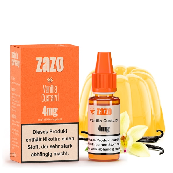 ZAZO Liquid - Vanilla Custard