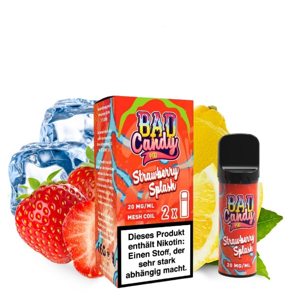 Bad Candy Pods Strawberry Splash