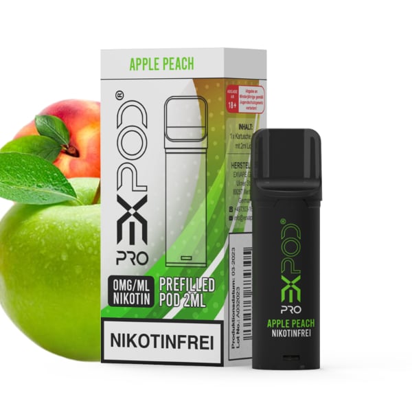 Expod Pro Pod - Apple Peach (Nikotinfrei)