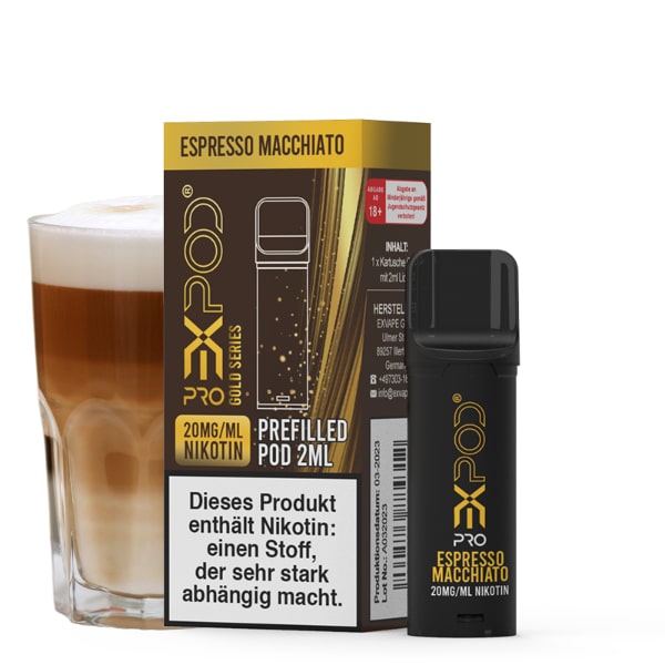 Expod Pro Pod - Gold Series - Espresso Macchiato