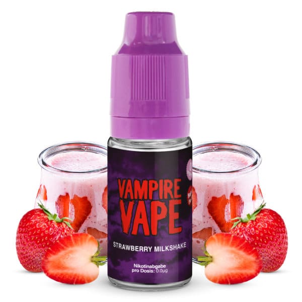 Vampire Vape Liquid Strawberry Milkshake