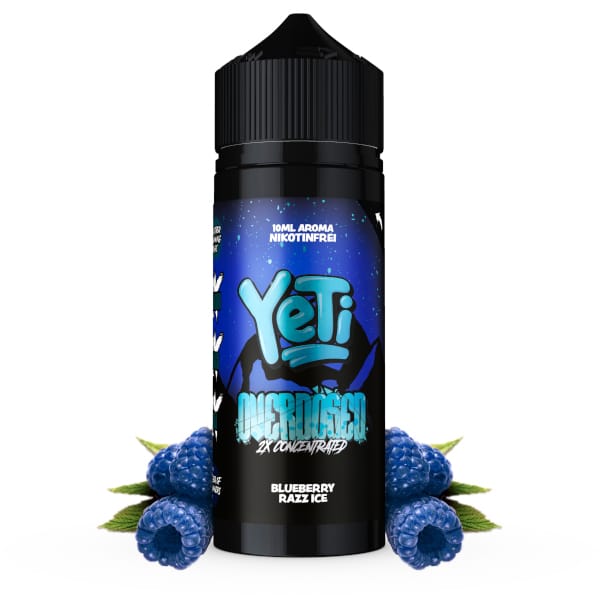 Yeti Overdosed Aroma Blueberry Razz Ice