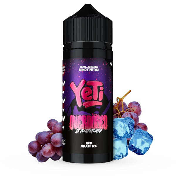 Yeti Overdosed Aroma Red Grape Ice
