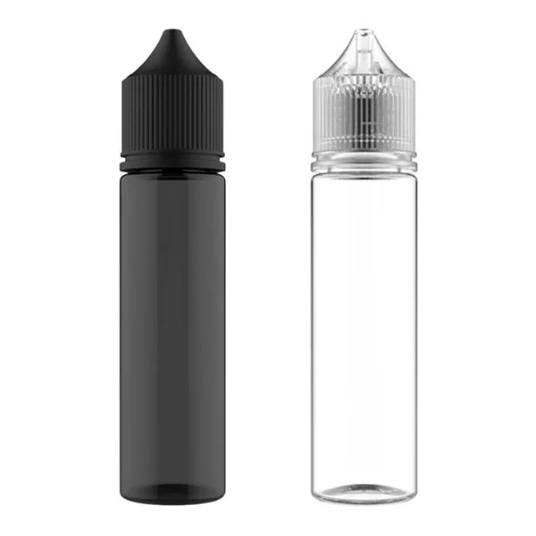 Chubby Gorilla V3 mit 60ml Füllvolumen Liquid Flaschen zum selber mischen in schwarz und transparent