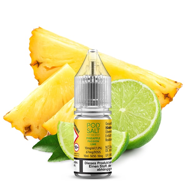 Pod Salt Xtra Nikotinsalz Liquid - Pineapple Passion Lime