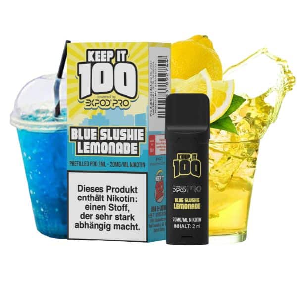 KEEP IT 100 Blue Slushie Lemonade