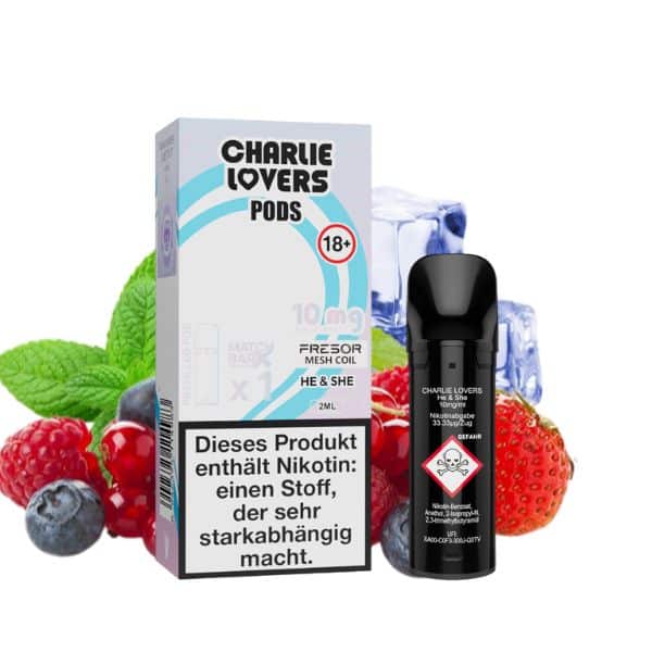 Charlie Lovers Prefilled Pod He & She