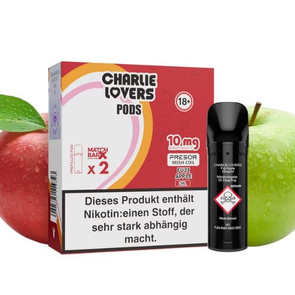 Charlie Lovers Pods Fuji Apple Produktbild