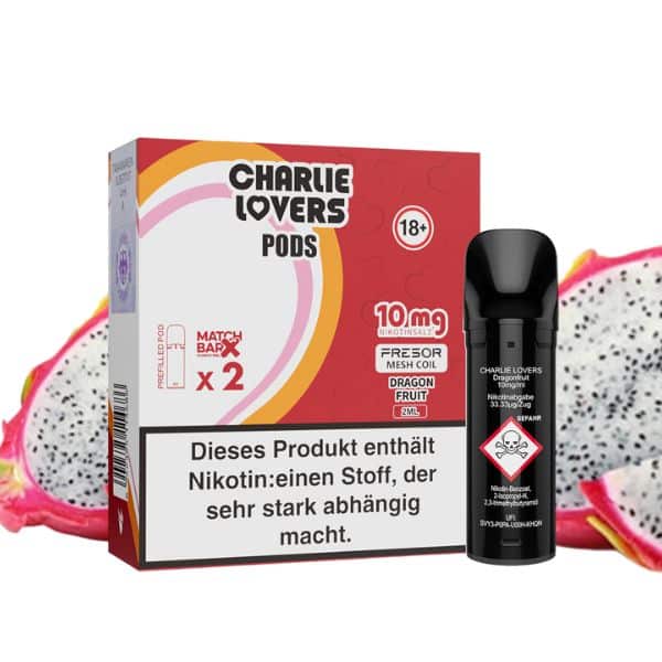 Charlie Lovers Pods Dragonfruit Produktbild