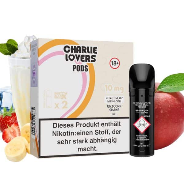 Charlie Lovers Prefilled Pod Unicorn Shake Produktbild