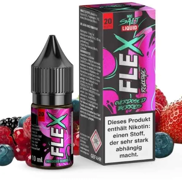 Revoltage FLEX Nikotinsalz Liquid - Berries