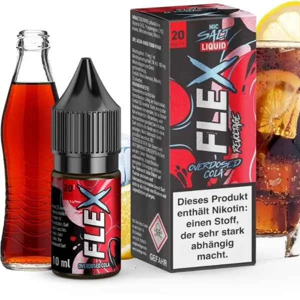 Revoltage FLEX Nikotinsalz Liquid - Overdosed Cola