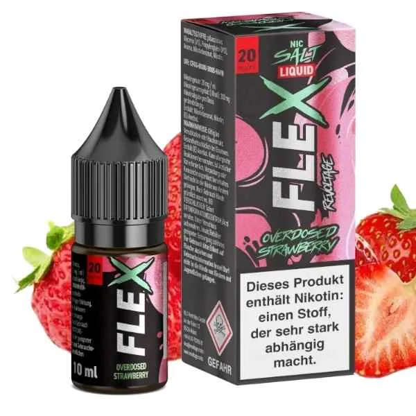 Revoltage FLEX Overdosed Nicsalt Strawberry