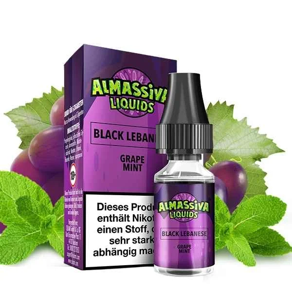 Al Massiva Nikotinsalz Liquid - Black Lebanese