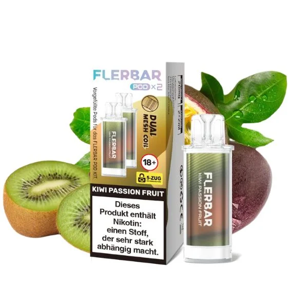 Flerbar Pods - Kiwi Passion Fruit