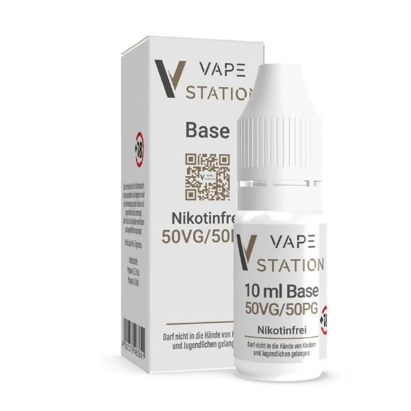 Vape Station Liquid Base 50VG/50PG 10ml