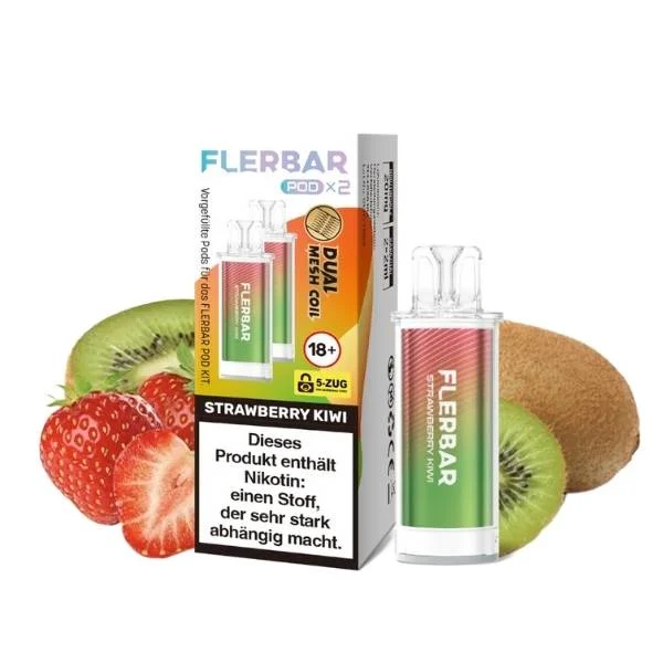 Flerbar Pods - Strawberry Kiwi