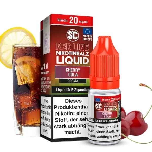 SC Red Line Nikotinsalz Liquid Cherry Cola 10ml